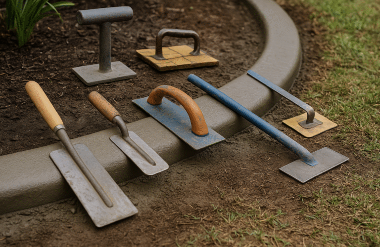 concrete curb tools