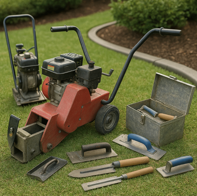 landscape edging equipment